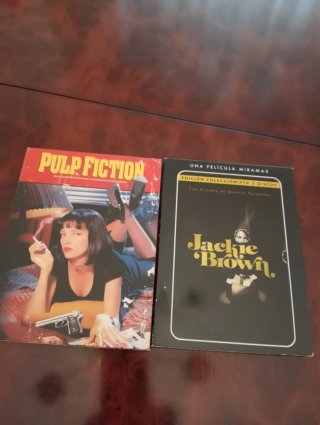 Películas  Pulpo Fiction y Jackie Brown