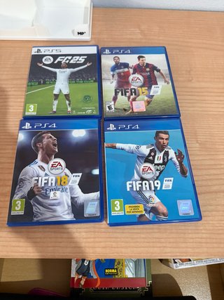 Pack 4 Juegos FIFA PS4/PS5