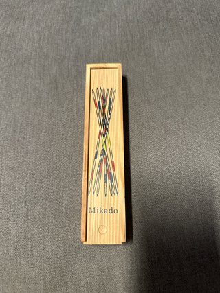 Juego Mikado de madera