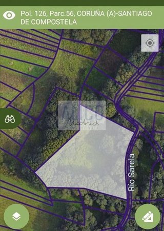 Terreno en venta en Ensanche - Sar en Santiago de Compostela