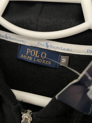Chaqueta Polo Ralph Lauren Negra Cremallera