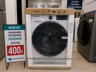 NUEVO LAVADORA SECADORA HISENSE 8/5KG 1400RPM
