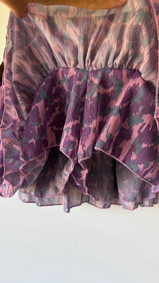 Falda pantalón estampada