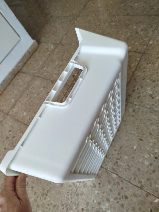 Cajón para congelador blanco