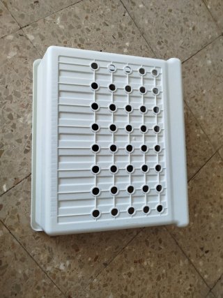 Cajón para congelador blanco