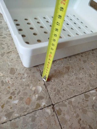 Cajón para congelador blanco
