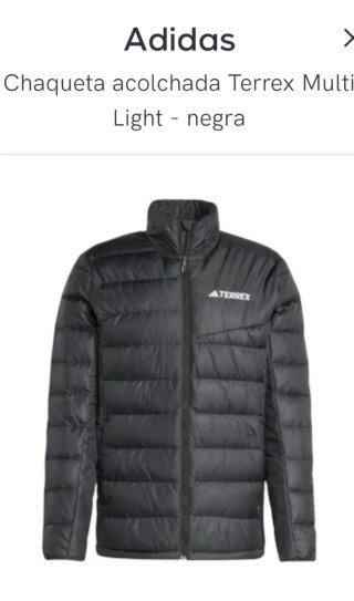 Chaqueta plumas Adidas Terrex Multi Light XL