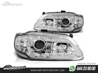 FAROS DELANTEROS LUZ DIURNA LED PARA RENAULT MEGANE