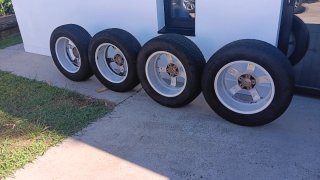 Vendo llantas de aluminio audi q5 de 17 pulgadas