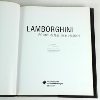 LIBRO LAMBORGHINI 50 ANNI DI FASCINO BANCA BPER