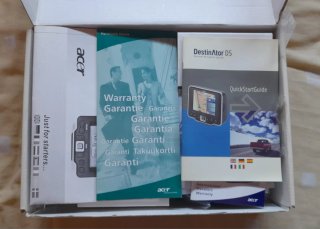 GPS Acer D100 Completo en Caja