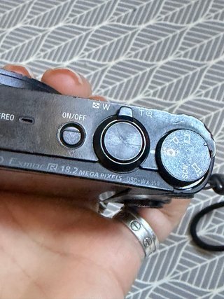 Fotocamera Sony DSC-WX350 Nera