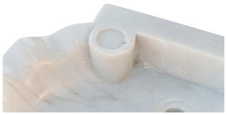 Lavello in marmo bianco L58xP39xH13 cm · Antichità