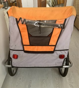 Remolque bici para 1-2 niños