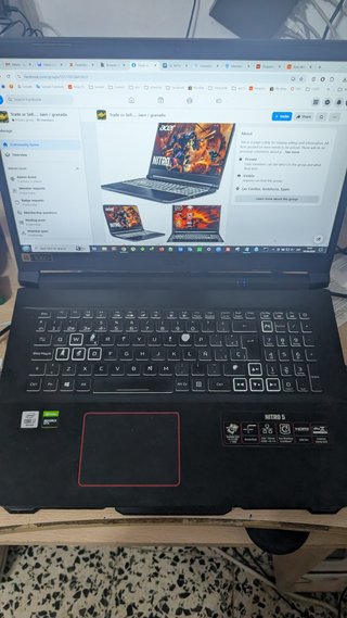 Acer Nitro 5 AN517-52 17.3 Negro.