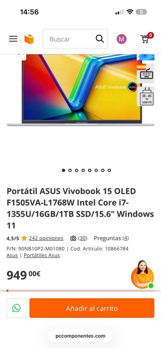 ASUS VIVOBOOK NUEVO