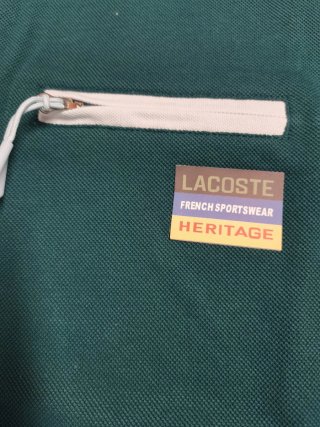 Polo Lacoste Verde Hombre Talla M