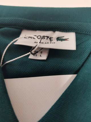 Polo Lacoste Verde Hombre Talla M