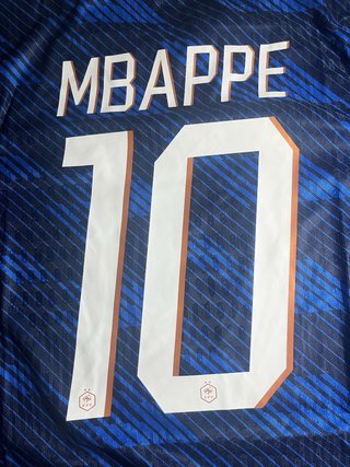 Camiseta Francia Mbappe 10 Version Jugador Talla L