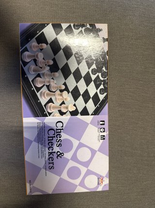 Juego de mesa Chess & Checkers