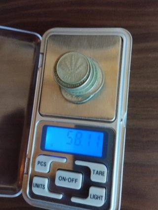 11 monedas de plata mediados siglo XX