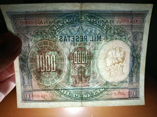 1000 Pesetas 1925