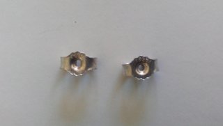 PENDIENTES PLATA DE LEY - BOLAS 5 MM - NUEVOS