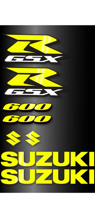 Pegatinas adhesivo para moto SUZUKI GSXR 600