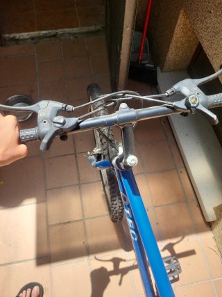 Bicicleta Montaña Azul