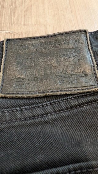 Levi's 511 Slim Jeans Negro Talla M