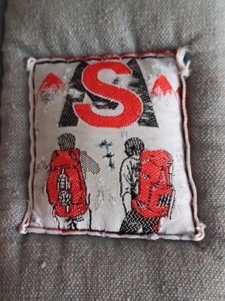 Mochila Montaña Vintage Azul