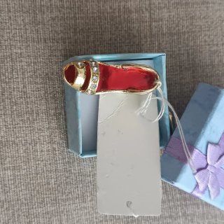 Scarpetta da collezione in acciaio