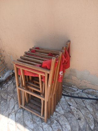 Sillas de playa o terraza