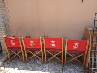 Sillas de playa o terraza