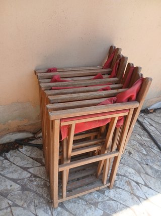 Sillas de playa o terraza