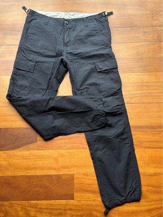 Pantalones Carhartt Hombre Negros 33x32