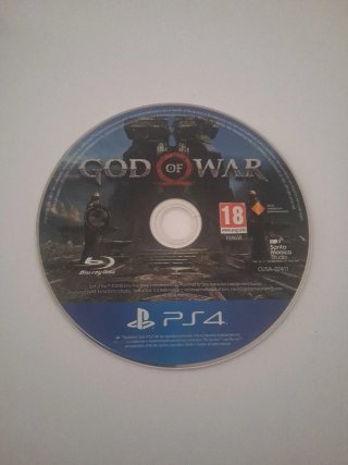 God of War PS4,con caja trasparente,incluye disco