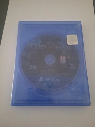 God of War PS4,con caja trasparente,incluye disco
