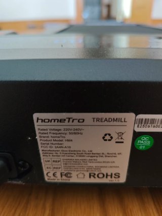 Cinta de correr plegable HomeTro