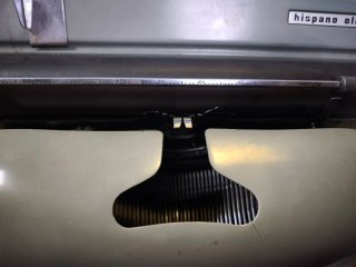 2 Máquinas de escribir vintage Hispano Olivetti
