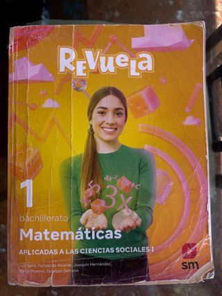 Libro Matemáticas de Sociales 1 de bachillerato