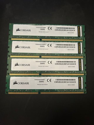 4x 8GB DDR3 Corsair Value RAM