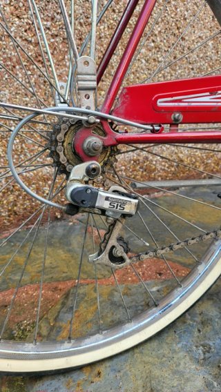 Bicicleta GAC Clásica Roja