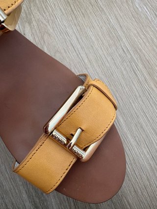 Sandalias cuña camel piel Michael Kors - Talla 39