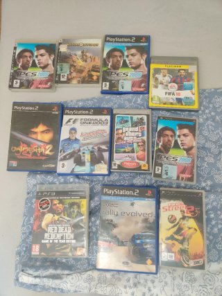 Lote 10 Juegos PlayStation 2