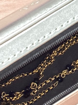 Collar Tous Oso y Perlas Negras