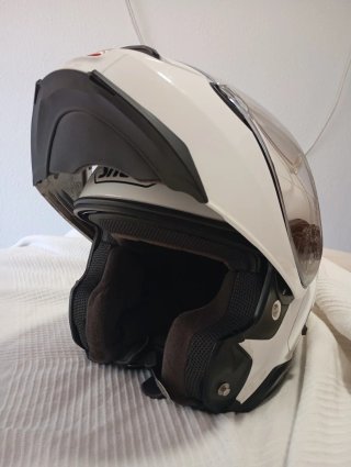 Casco Moto Shoei Neotec II Blanco (Talla S)