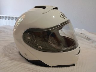 Casco Moto Shoei Neotec II Blanco (Talla S)