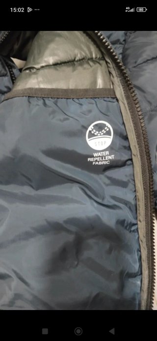 Chaqueta Pepe Jeans acolchada verde azulado