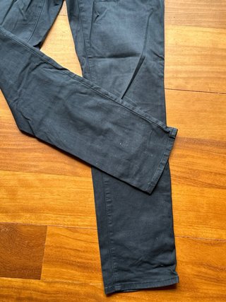 Pantalones azul chinos hombre Mango talla L